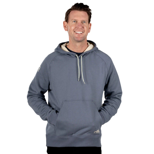 Water-Repellent Pullover Hoodie - Athletic Fit